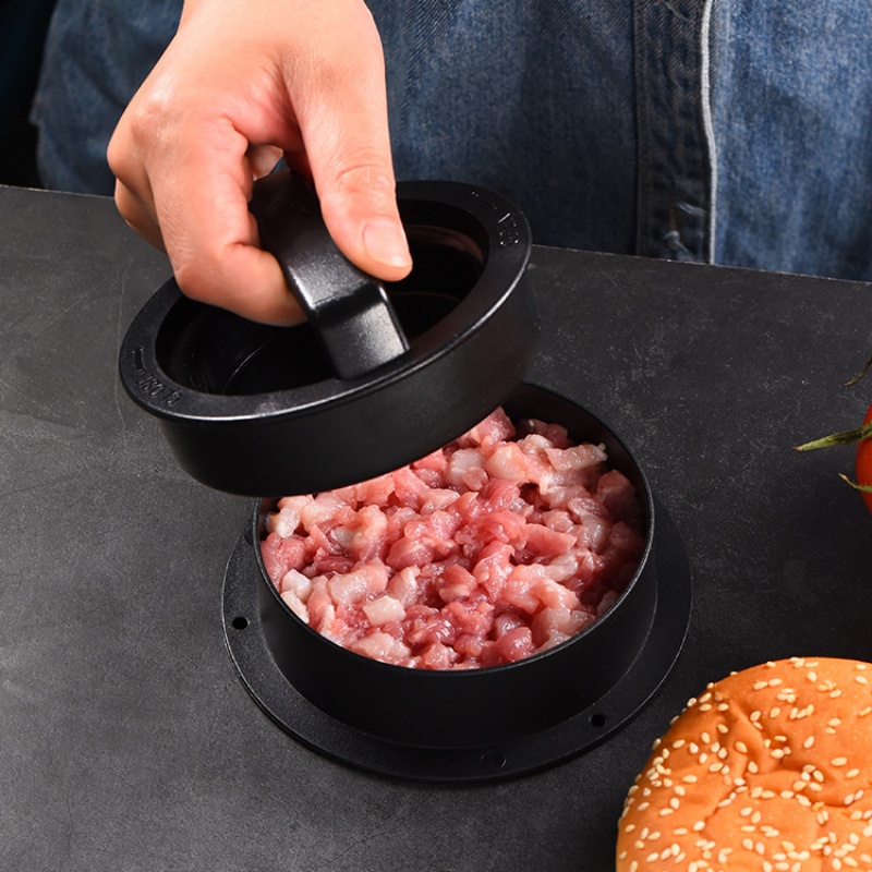 Kitchen Helper Gadgets - مكابس همبرغر مستديرة مكابس برجر شواية