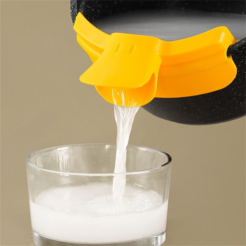 Kitchen Gadgets Guide - المضادة للانسكاب حساء السائل قمع أدوات