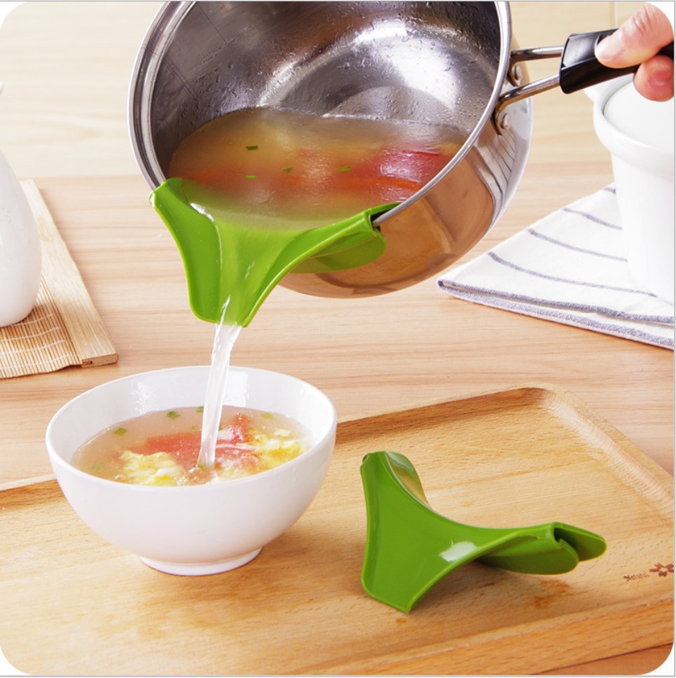 Kitchen Gadgets Guide - 1/2 قطعة مصفاة مطبخ إبداعية من