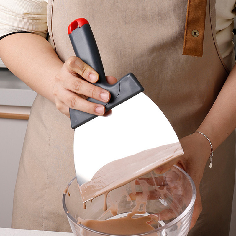 Kitchen Gadgets List - الفولاذ المقاوم للصدأ العجين مكشطة طلاء