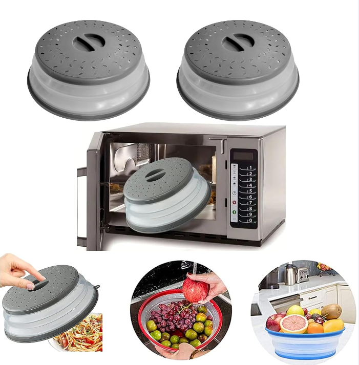 Kitchen Gadgets That Are Useful - أغطية واقية من رذاذ الميكروويف، غطاء