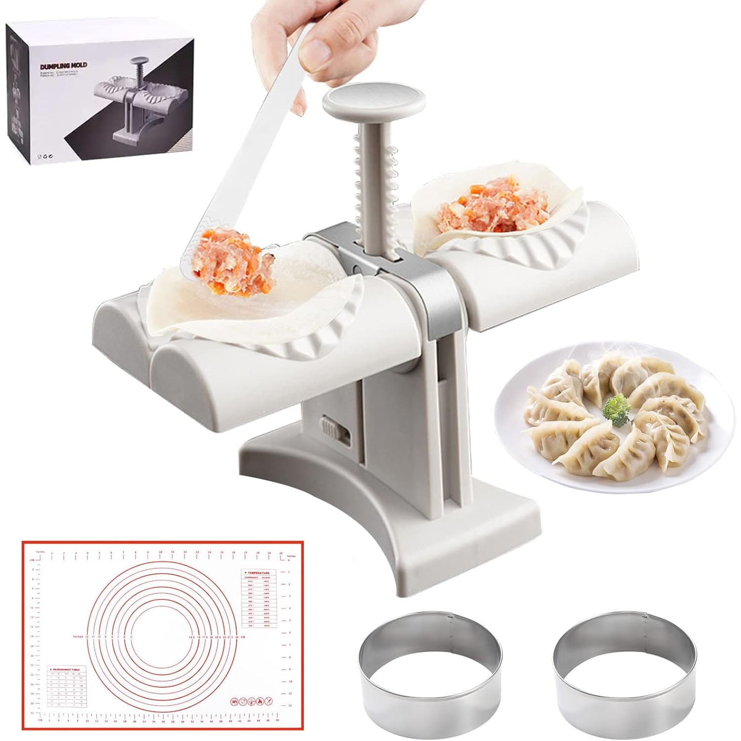 Kitchen Gadgets Machine - آلة صنع الزلابية الأوتوماتيكية ذات الرأسين