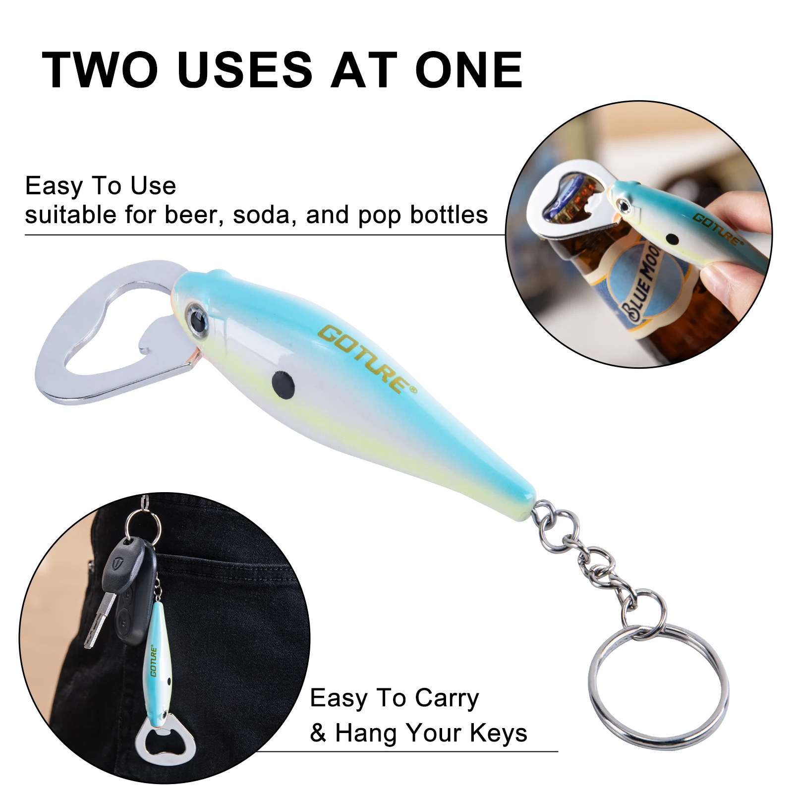 Goture 1 قطعة الصيد إغراء فتاح - مراجعة Kitchen Gadgets List وسعره