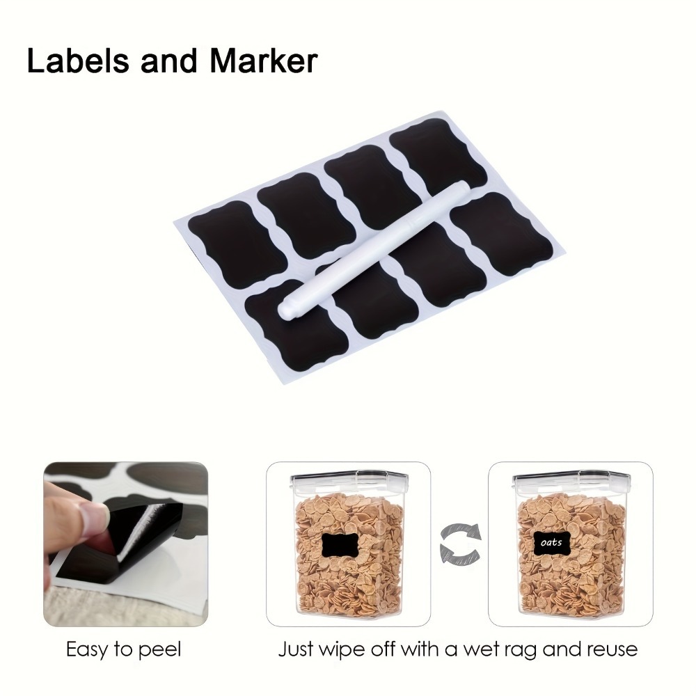 24 قطعة من حاويات تخزين الطعام - مراجعة Kitchen Gadgets List وسعره