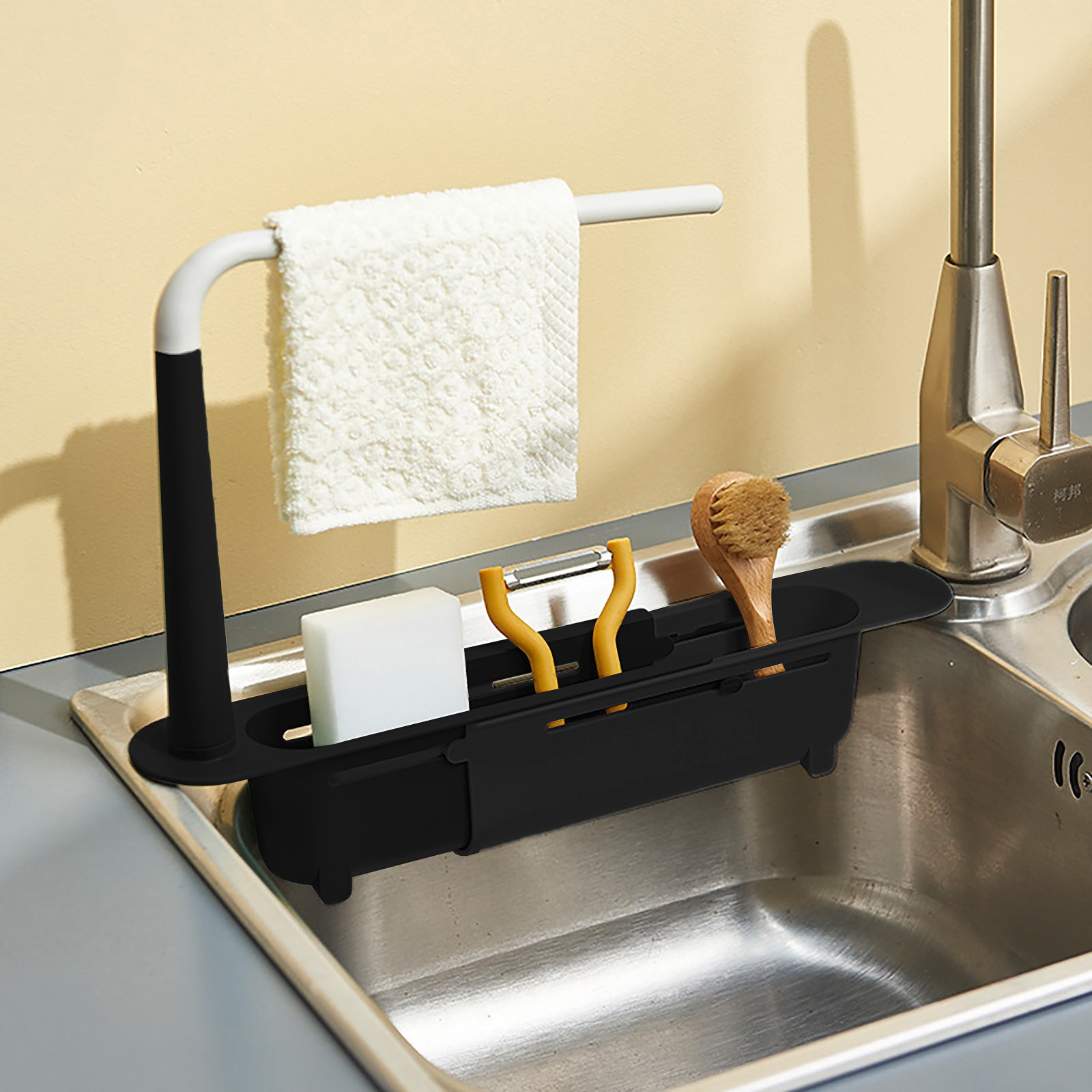 تجفيف بالوعة Elescopic ، منظم  - مراجعة Kitchen Gadgets List وسعره