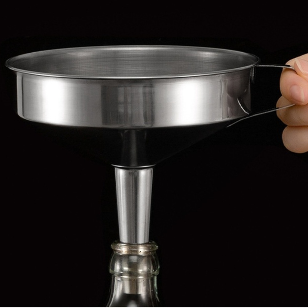 1 قطعة قمع زيت طهي من الستانلس - مراجعة Kitchen Gadgets List وسعره
