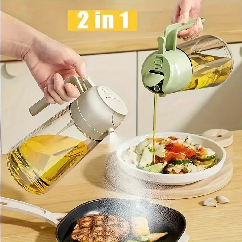 2025 جديد زجاجة رذاذ الزيت الت - مراجعة Kitchen Gadgets Of 2025 وسعره