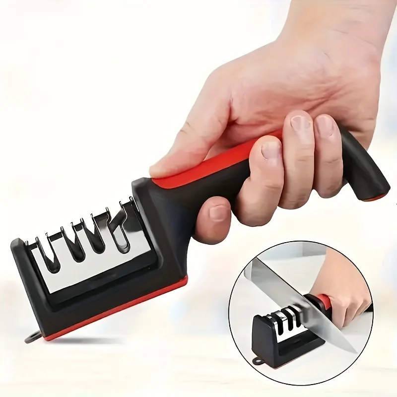 مبراة سكاكين ومقصات فاخرة بـ 4 - مراجعة Kitchen Gadgets That Are Useful وسعره