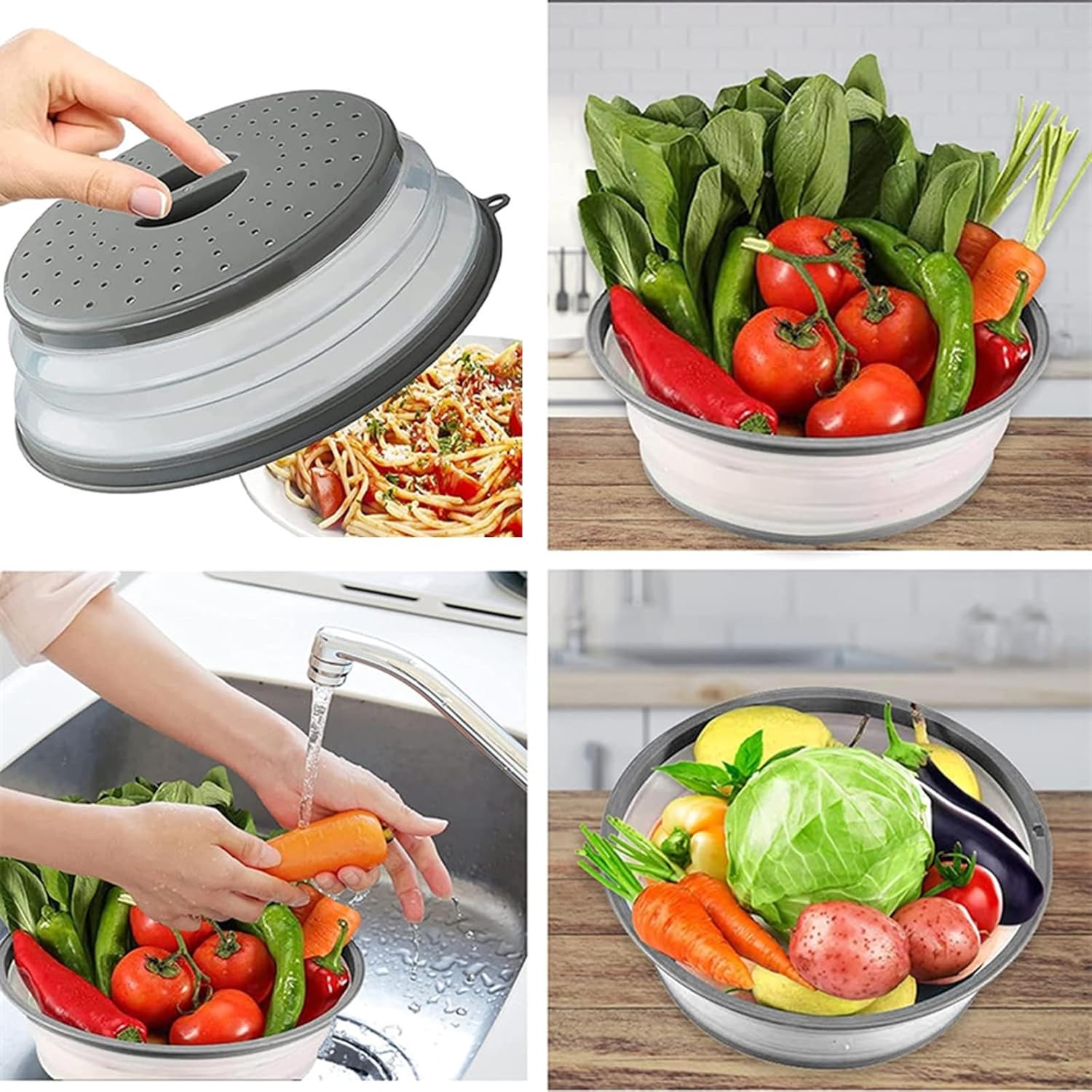أغطية واقية من رذاذ الميكروويف - مراجعة Kitchen Gadgets That Are Useful وسعره