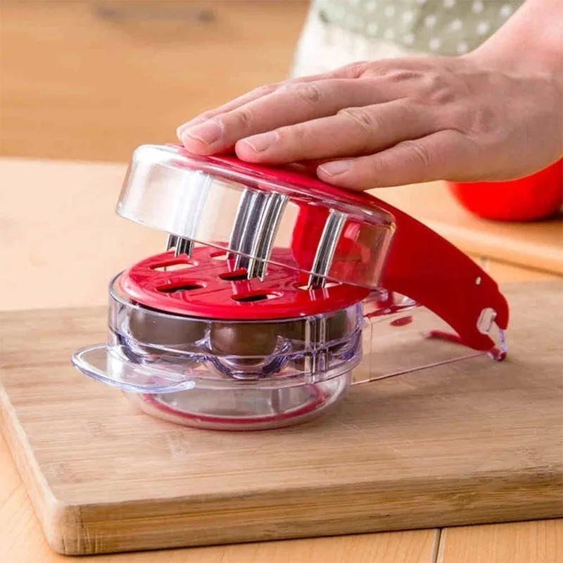 أداة إزالة نوى الكرز بـ 6 فتحا - مراجعة Kitchen Gadgets Novelty وسعره