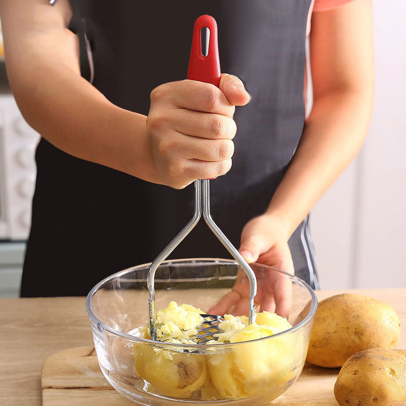 هراسة بطاطس من الفولاذ المقاوم - مراجعة Kitchen Gadgets Machine وسعره