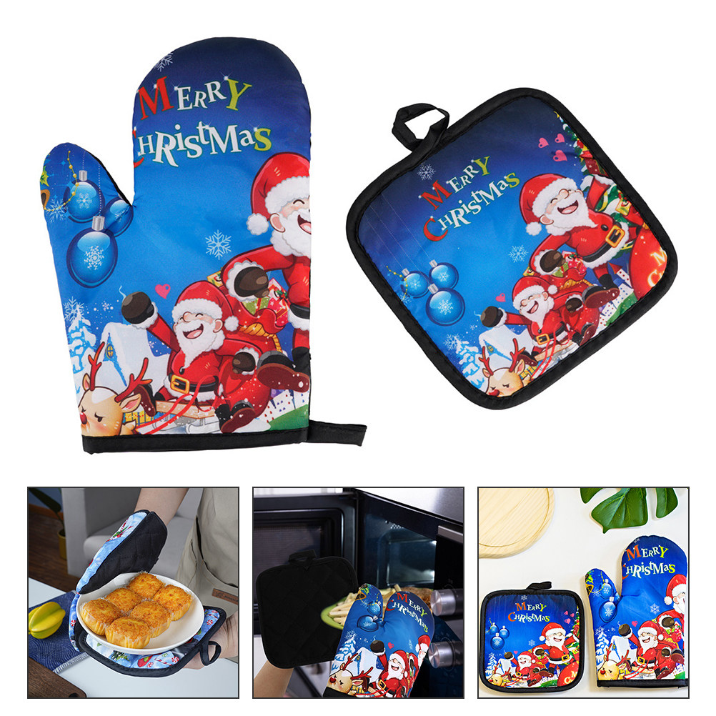 قفازات مقاومة للحرارة، قفازات  - مراجعة Kitchen Gadgets Xmas Gifts وسعره