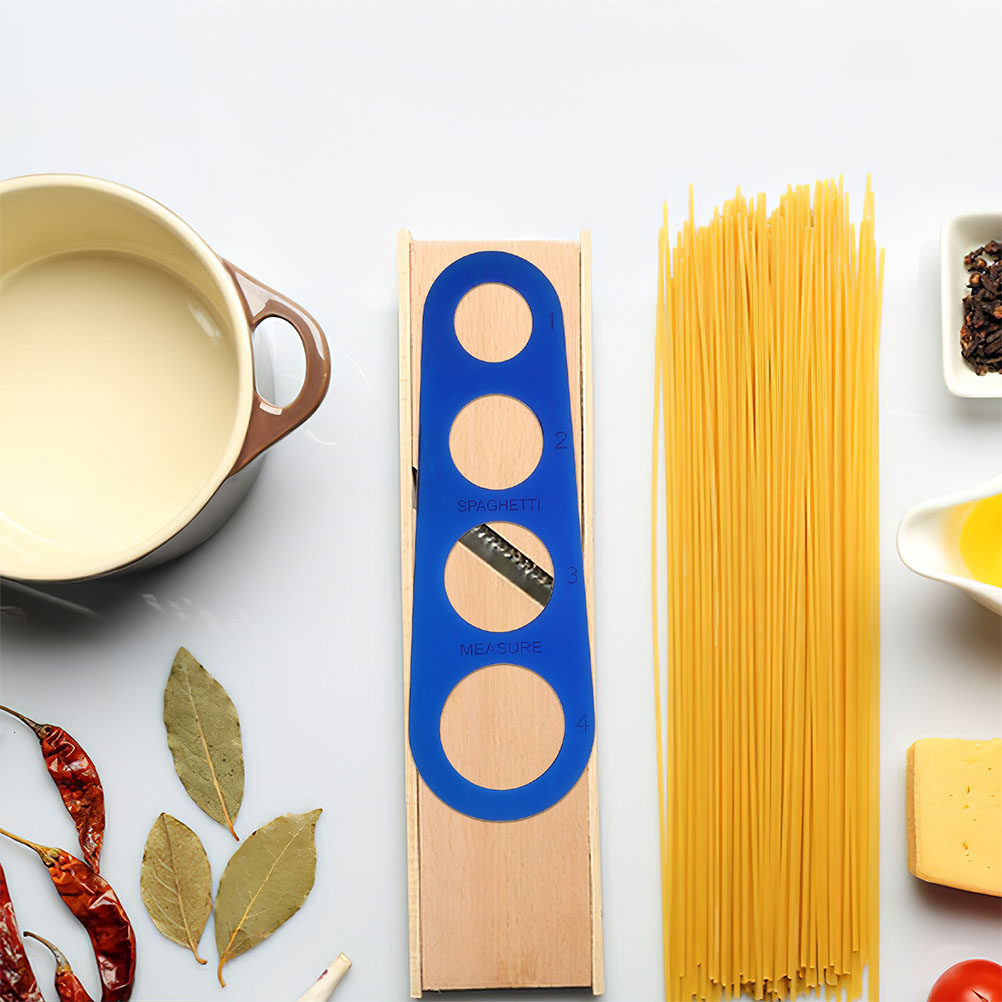 قطعتان من أدوات قياس السباغيتي - مراجعة Kitchen Gadgets Guide وسعره