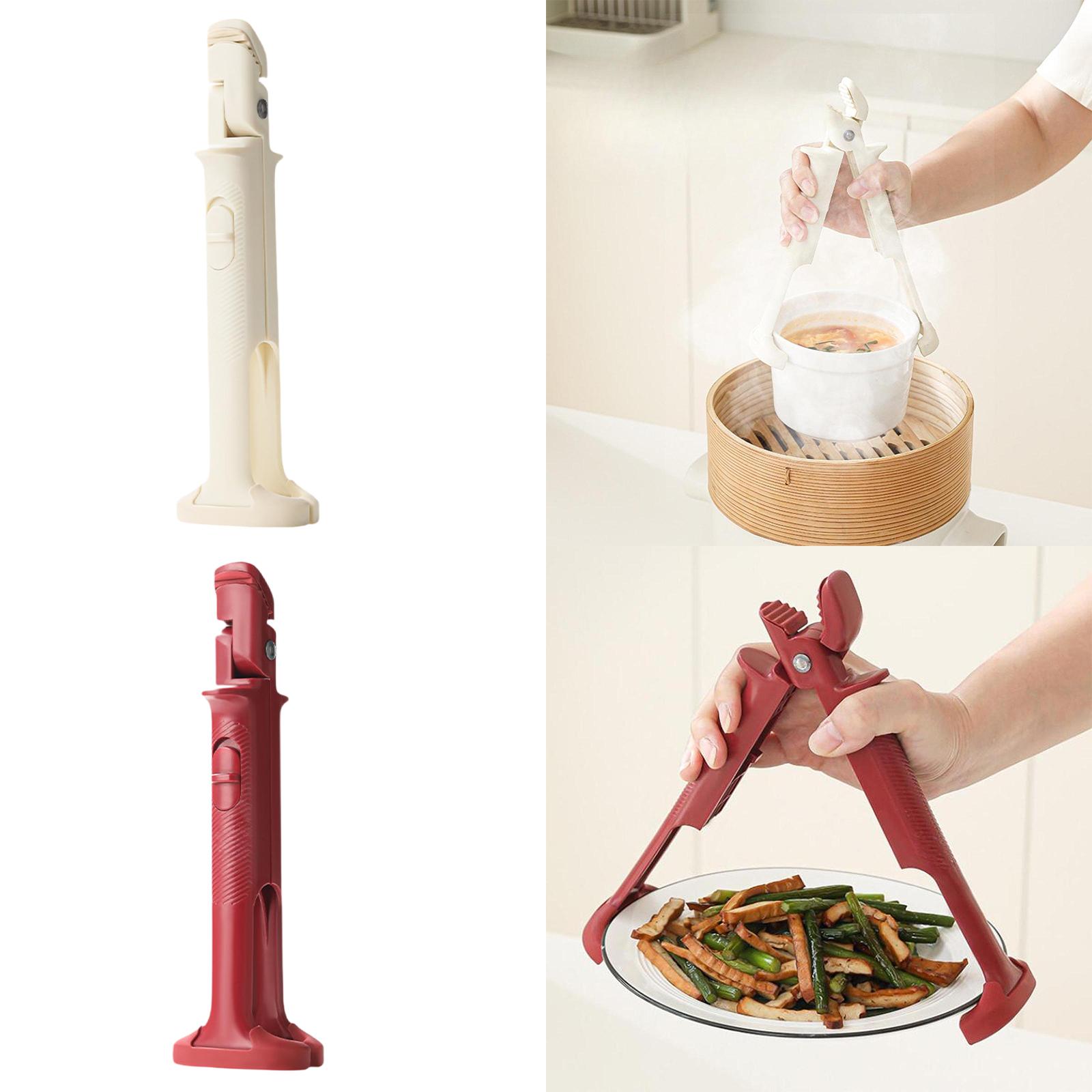 ملقط أطباق ساخنة غير قابل للان - مراجعة Kitchen Helper Gadgets وسعره