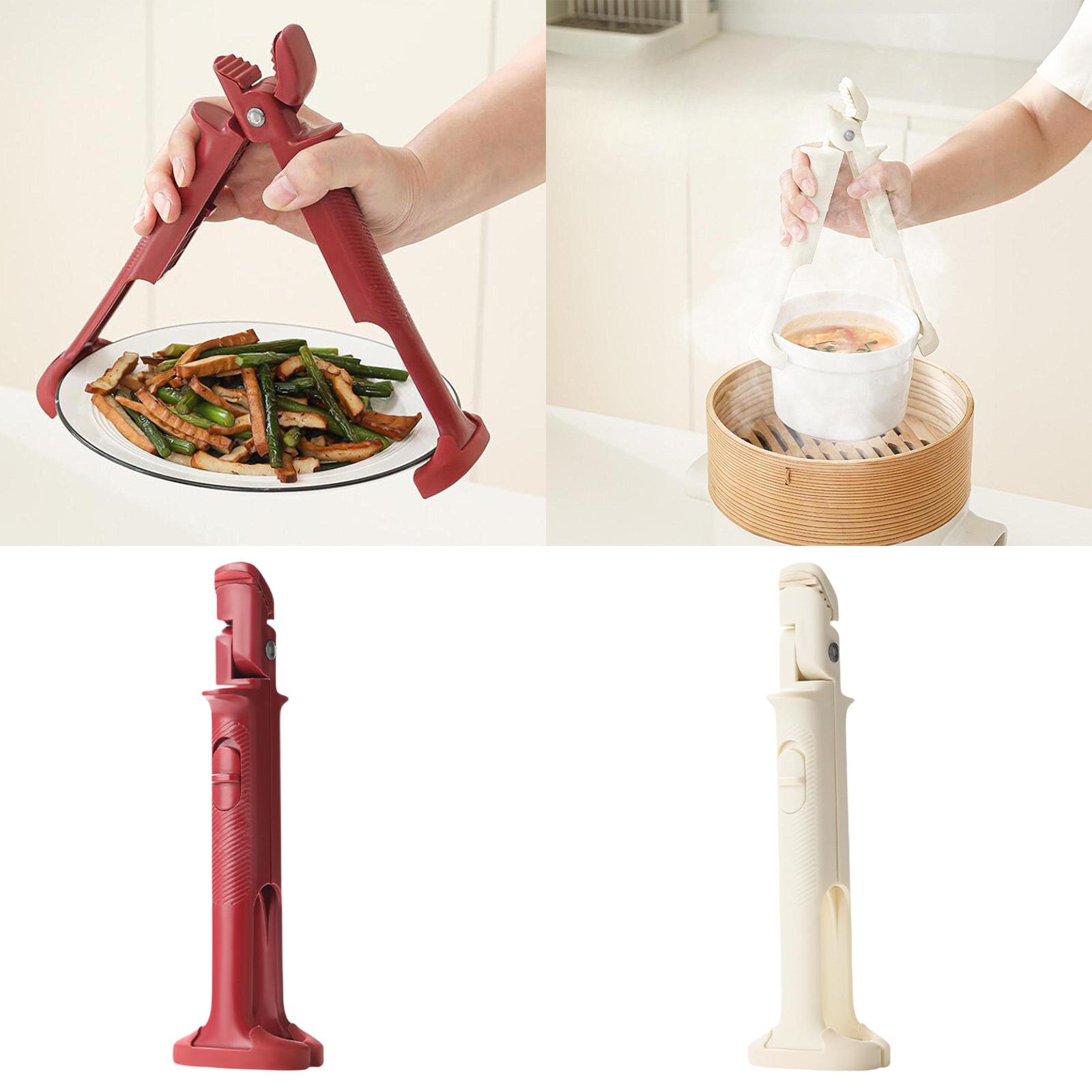 ملقط أطباق ساخنة غير قابل للان - مراجعة Kitchen Helper Gadgets وسعره